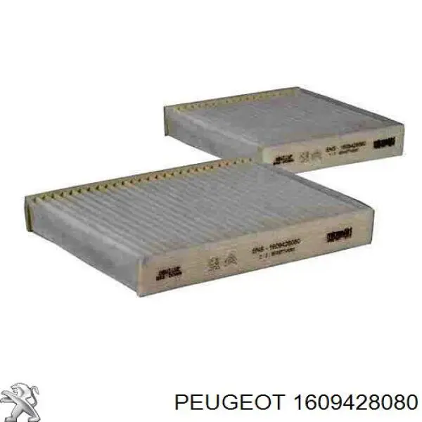 Filtr kabiny Peugeot/Citroen 1609428080 cena, od 9,81 USD