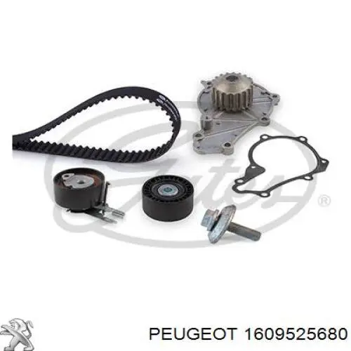 1609525680 Peugeot/Citroen Pasek rozrządu, zestaw