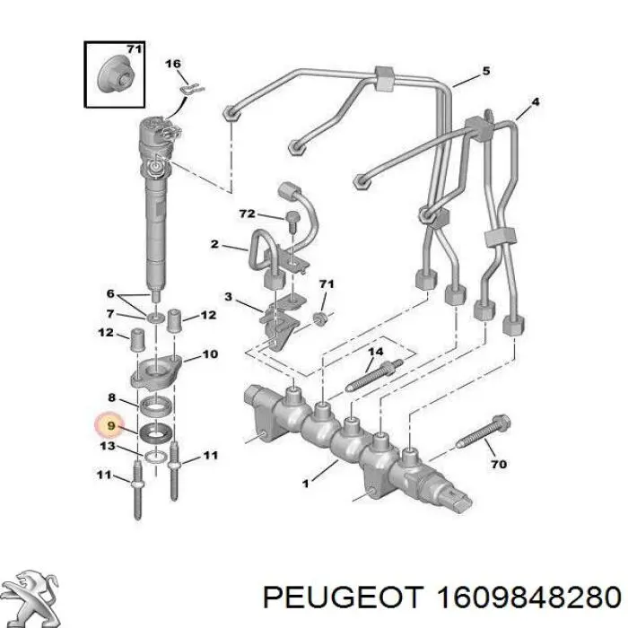 Pierścień uszczelniający wtryskiwacza 3RG 81265 cena, od 5,60 USD
