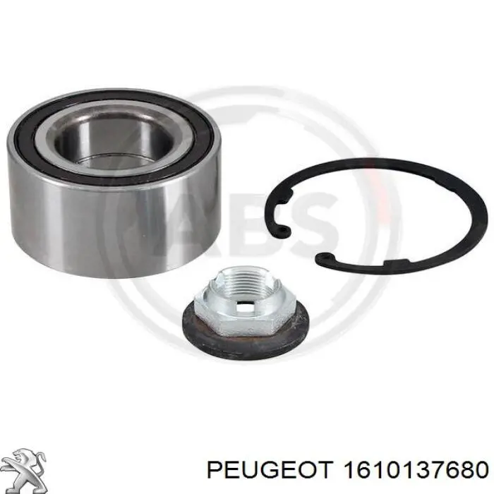 1610137680 Peugeot/Citroen Łożysko piasty przedniej