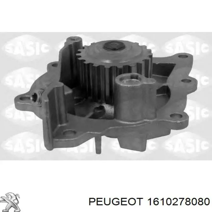 Pompa chłodząca wodna Peugeot/Citroen 1610278080 cena, od 49,68 USD