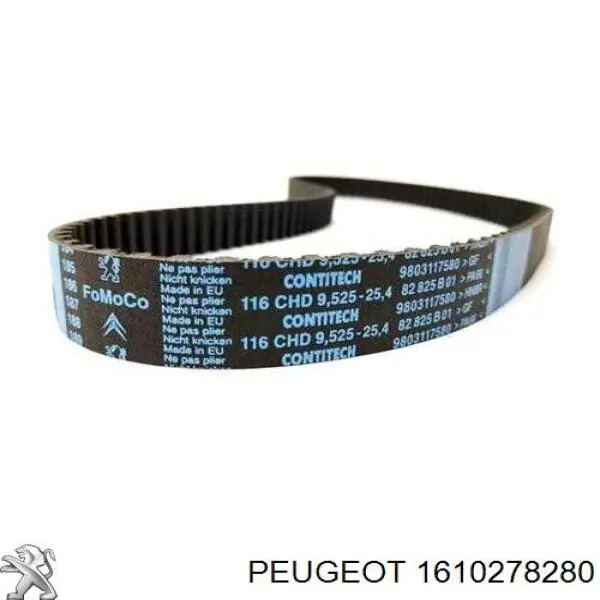 Do koszyka 1610278280 Peugeot/Citroen Pasek rozrządu, zestaw