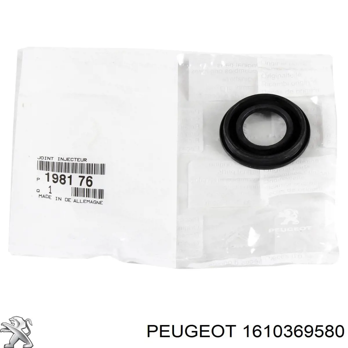 Do koszyka 1610369580 Peugeot/Citroen Śruba mocowania wtryskiwacza