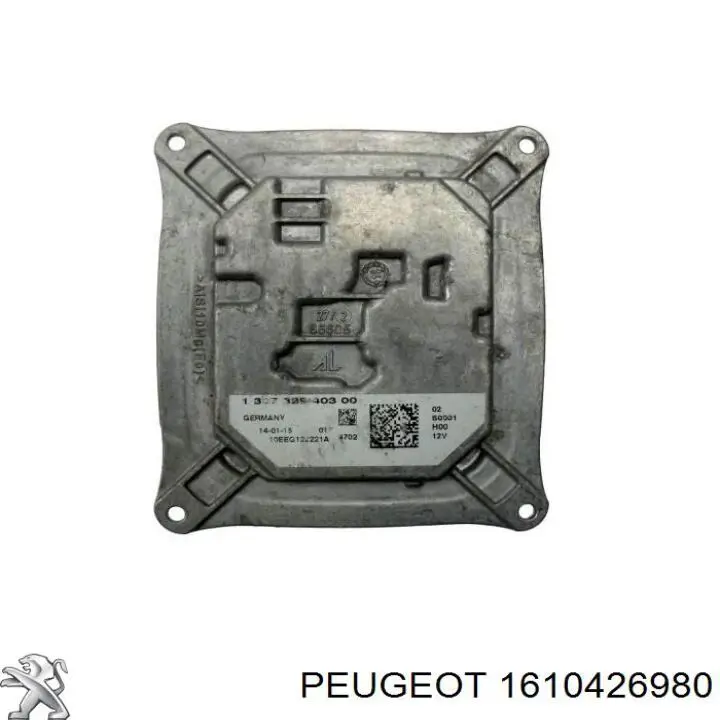 Sterownik świateł reflektorów Peugeot/Citroen 1610426980 cena, od 70,54 USD