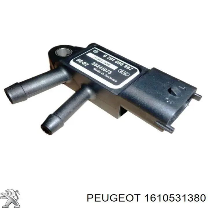 Czujnik ciśnienia spalin Peugeot/Citroen 1610531380 cena, od 40,79 USD