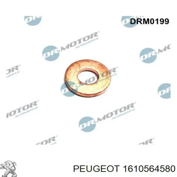 Pierścień uszczelniający wtryskiwacza Peugeot/Citroen 1610564580 cena, od 2,94 USD