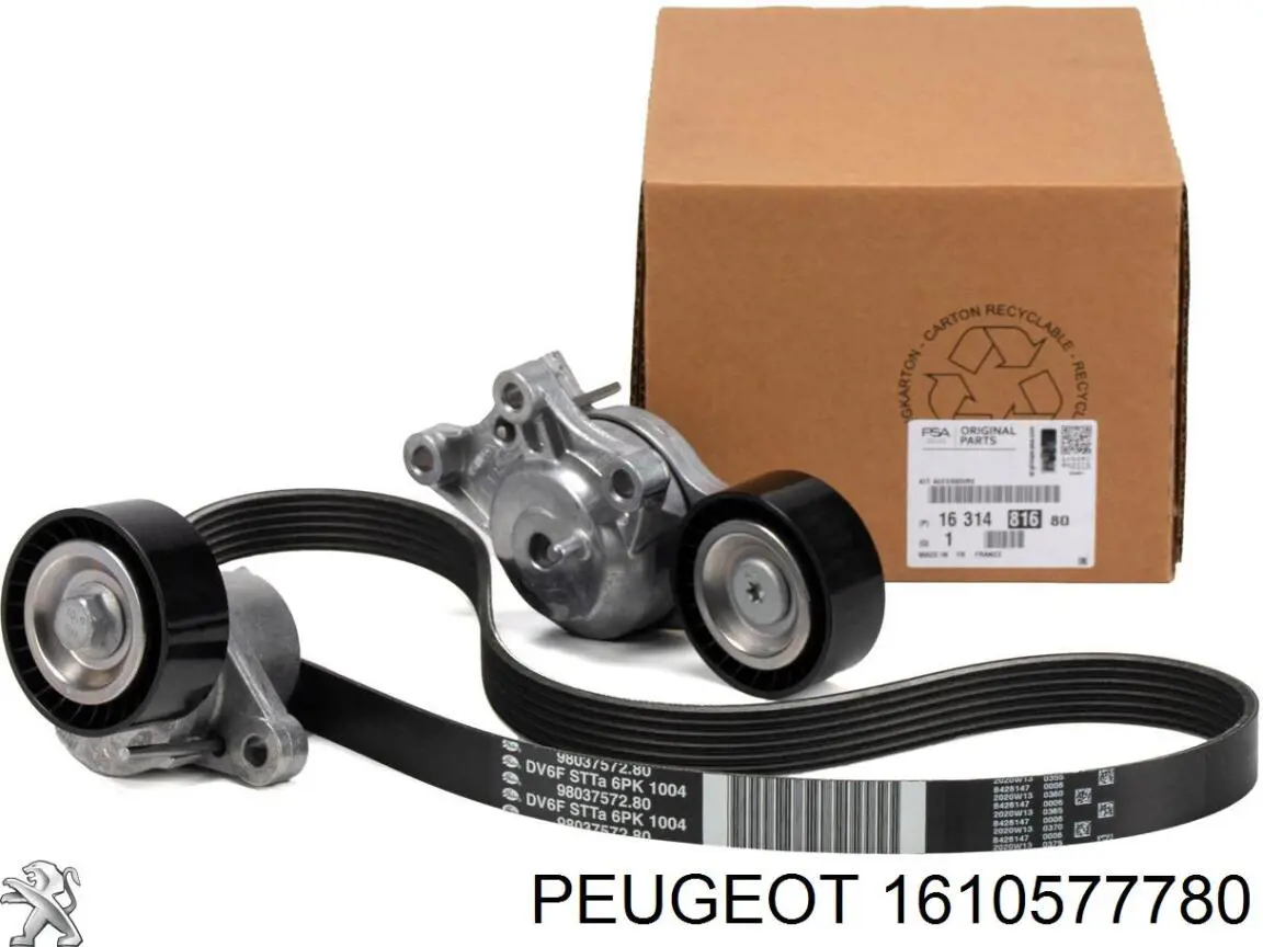 Do koszyka 1610577780 Peugeot/Citroen Pasek rozrządu, zestaw