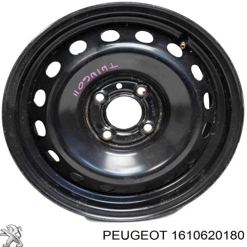 Do koszyka 1610620180 Peugeot/Citroen Felgi stalowe (kute)