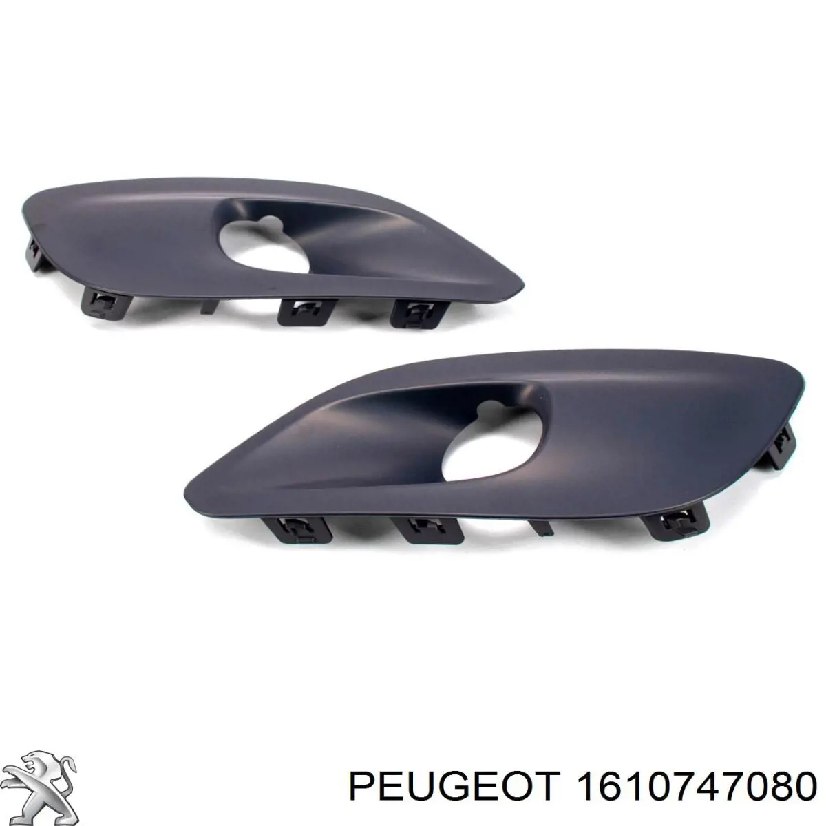 Zaślepka (kratka) lamp przeciwmgielnych zderzaka przedniego Peugeot/Citroen 1610747080 cena, od 25,99 USD