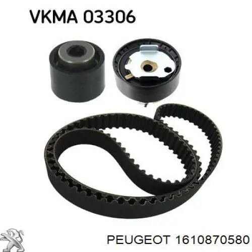 Pasek rozrządu Peugeot/Citroen 1610870580 cena, od 51,17 USD