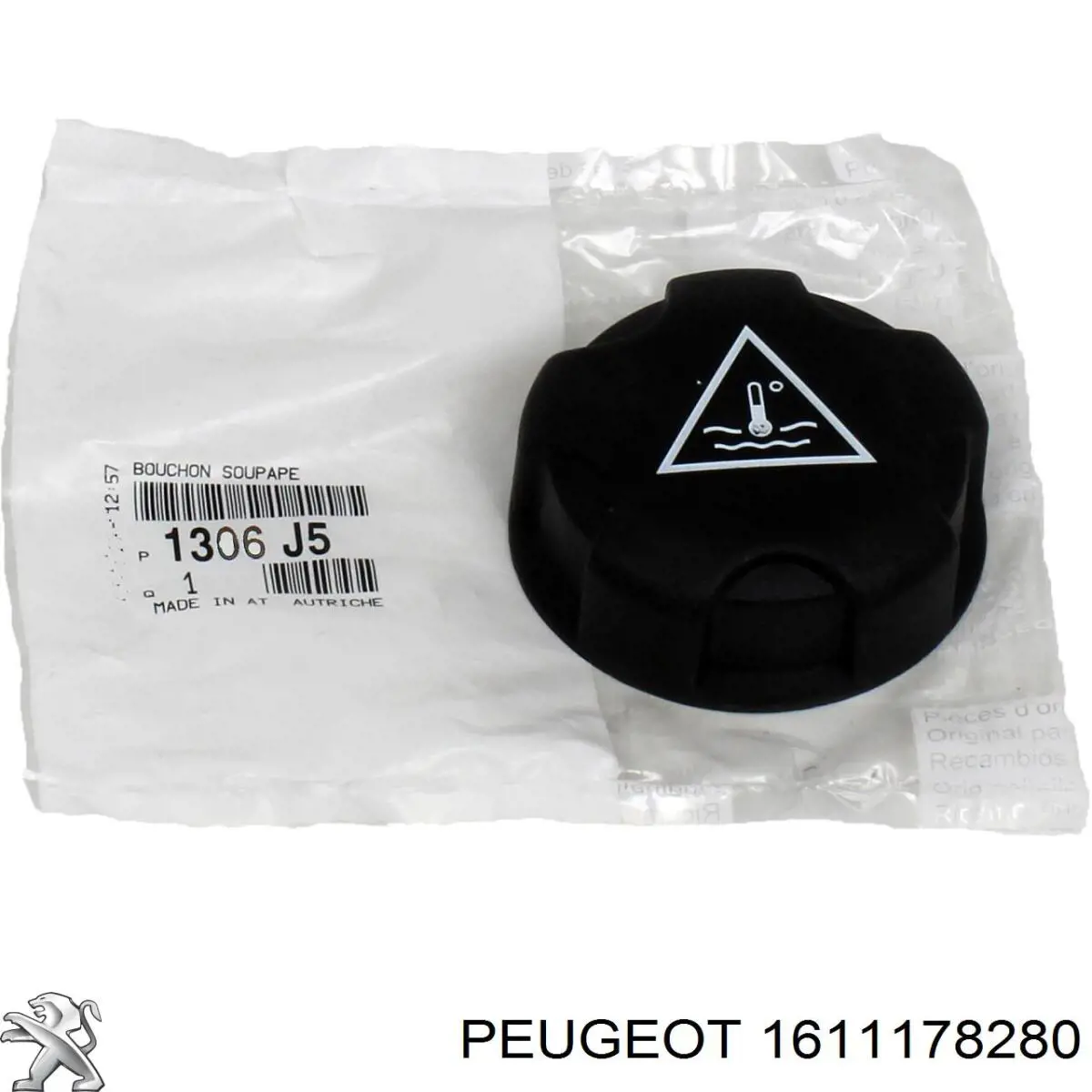 Czujnik temperatury płynu chłodzącego 1611178280 Peugeot/Citroen