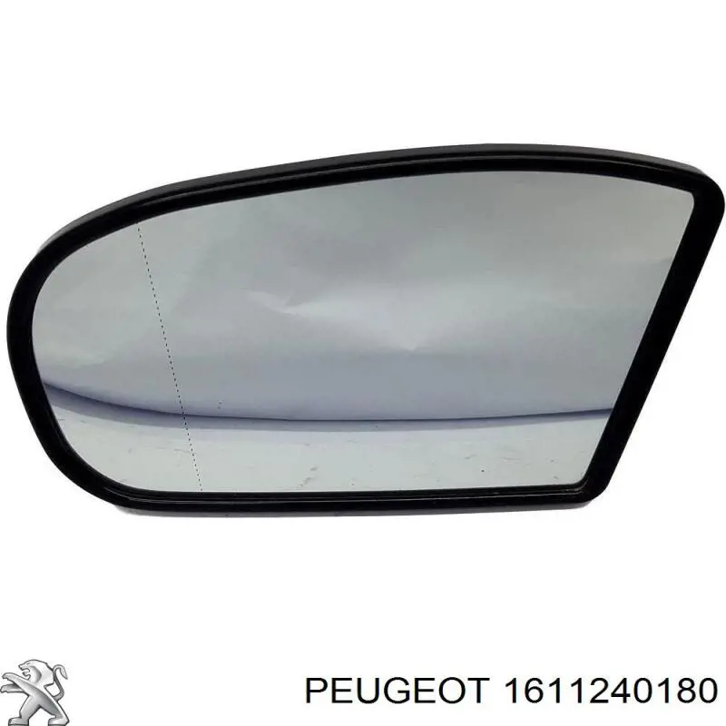 Do koszyka 1611240180 Peugeot/Citroen Lusterko wsteczne prawe