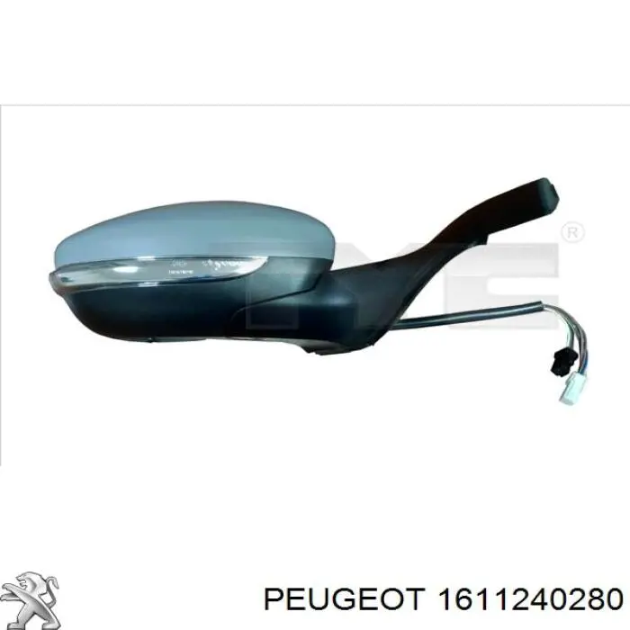 Lusterko wsteczne lewe Peugeot/Citroen 1611240280 cena, od 104,81 USD