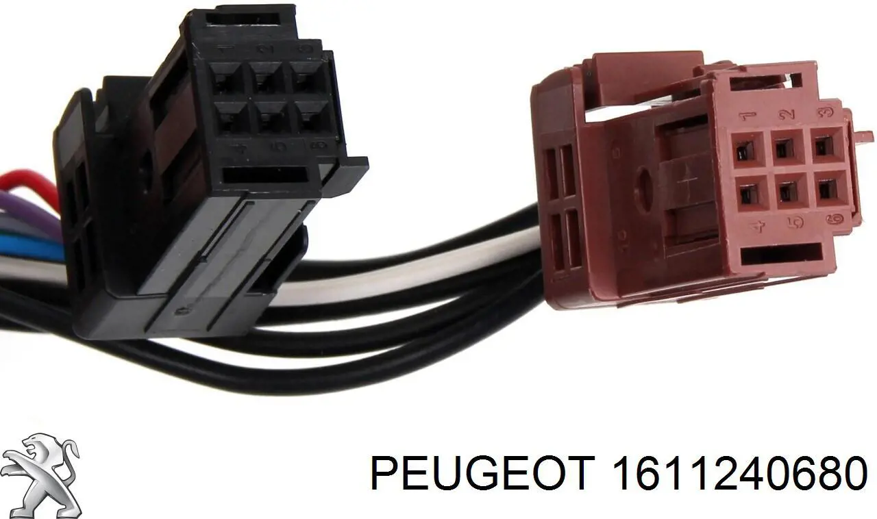 Lusterko wsteczne lewe Peugeot/Citroen 1611240680