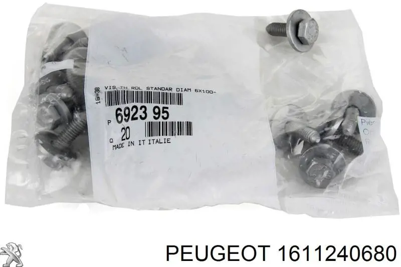 1611240680 Peugeot/Citroen Lusterko wsteczne lewe