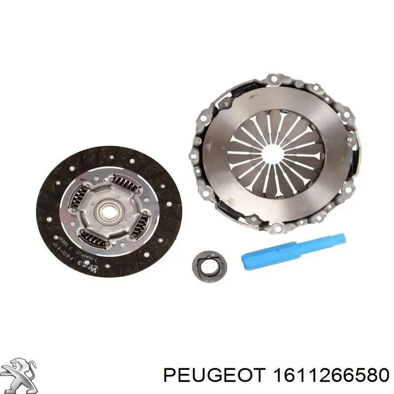 Do koszyka 1611266580 Peugeot/Citroen Zestaw sprzęgła (3 części)