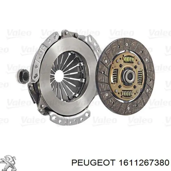 Zestaw sprzęgła (3 części) Peugeot/Citroen 1611267380 cena, od 98,32 USD