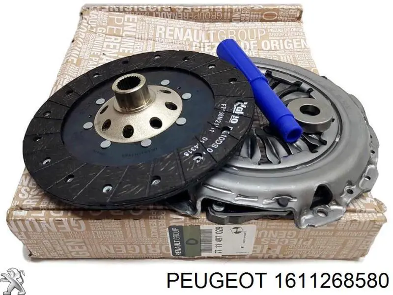 Zestaw sprzęgła (3 części) Peugeot/Citroen 1611268580 cena, od 115,77 USD