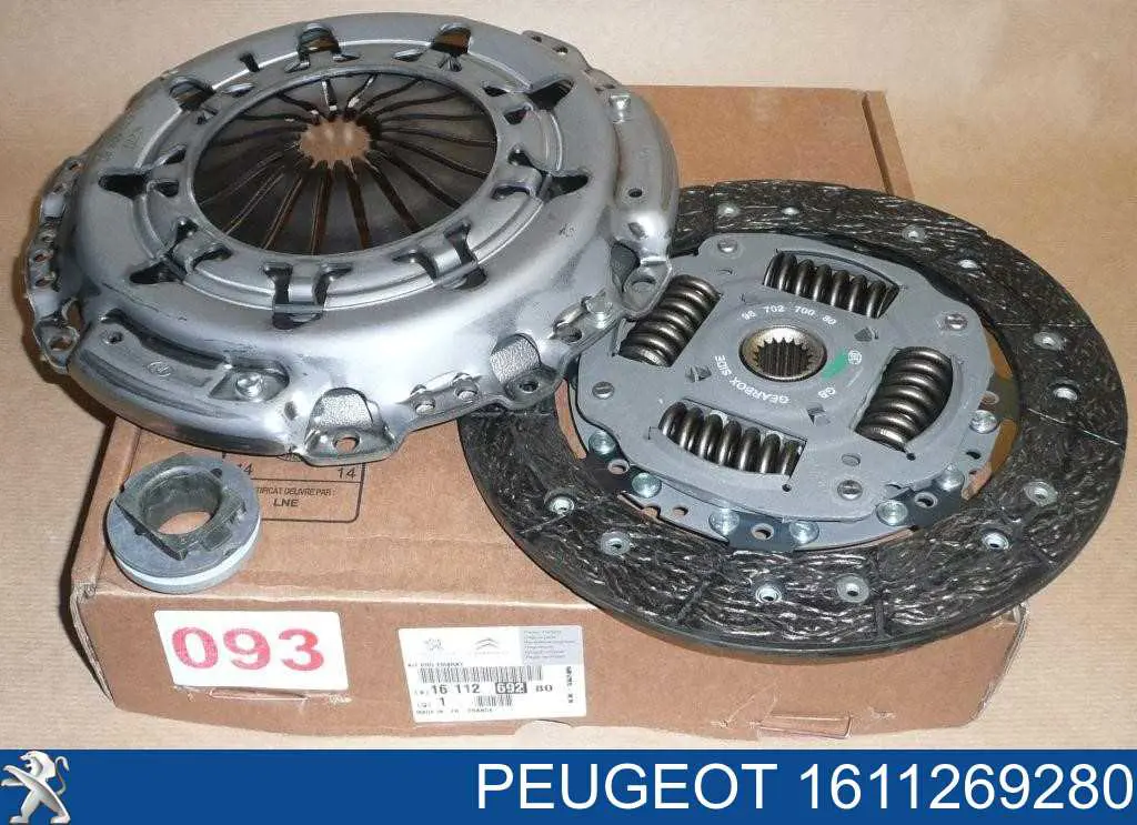 1611269280 Peugeot/Citroen Zestaw sprzęgła (3 części)