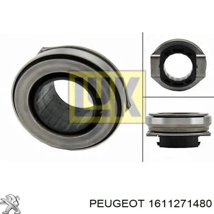 1611271480 Peugeot/Citroen Łożysko wyciskowe sprzęgła