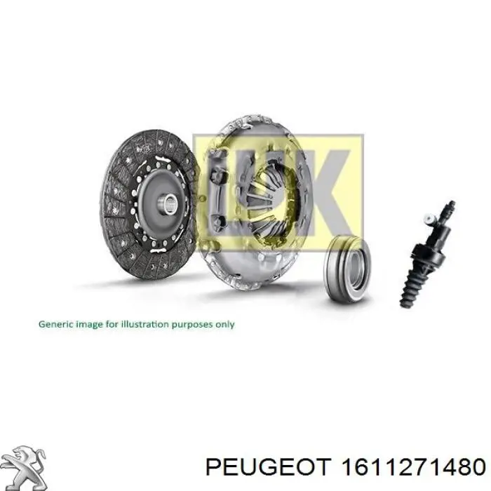 Do koszyka 1611271480 Peugeot/Citroen Łożysko wyciskowe sprzęgła