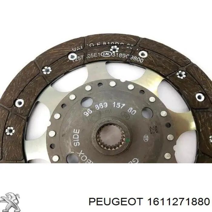 Zestaw sprzęgła (3 części) Peugeot/Citroen 1611271880 cena, od 212,16 USD