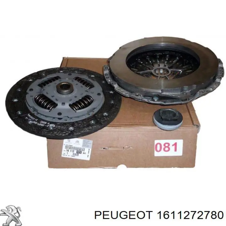 Do koszyka 1611272780 Peugeot/Citroen Zestaw sprzęgła (3 części)