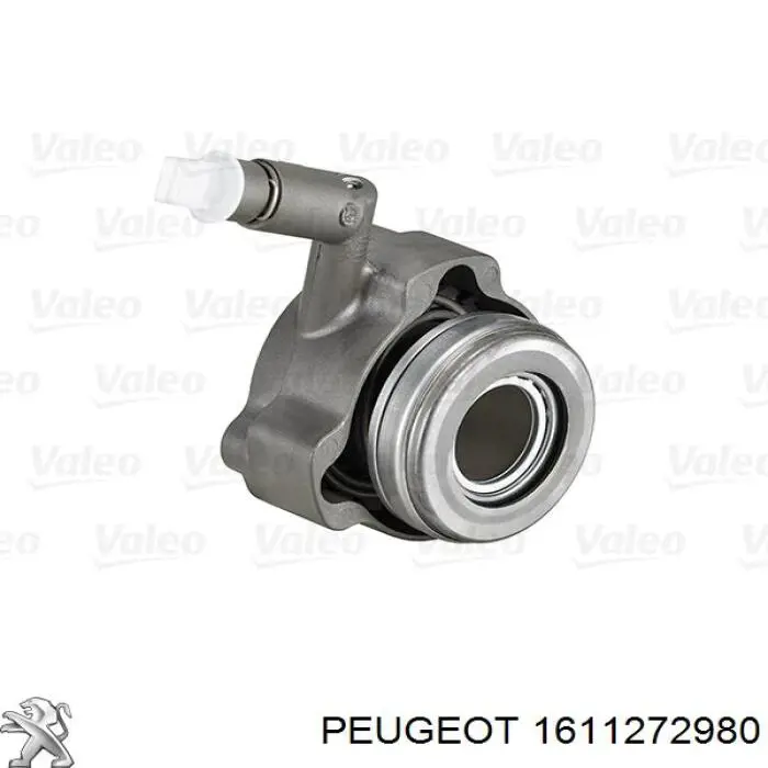 Do koszyka 1611272980 Peugeot/Citroen Cylinder roboczy sprzęgła (wysprzęglik) w komplecie z łożyskiem wyciskowym