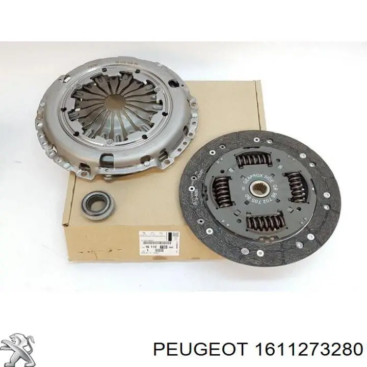 Zestaw sprzęgła (3 części) Peugeot/Citroen 1611273280