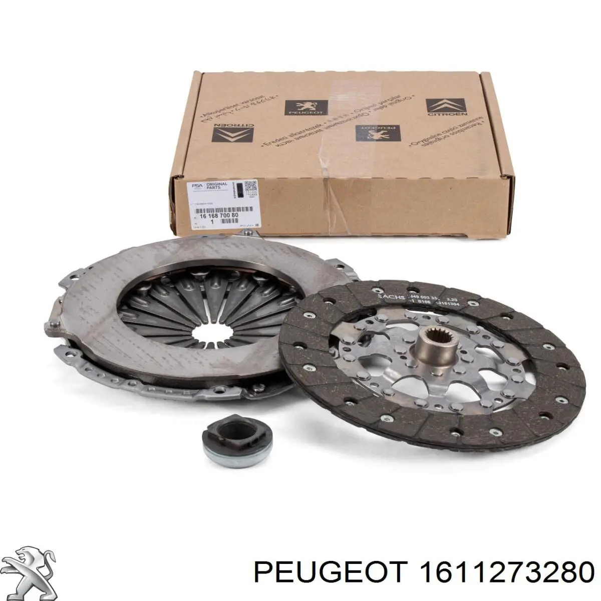 Zestaw sprzęgła (3 części) Peugeot/Citroen 1611273280 cena, od 188,78 USD