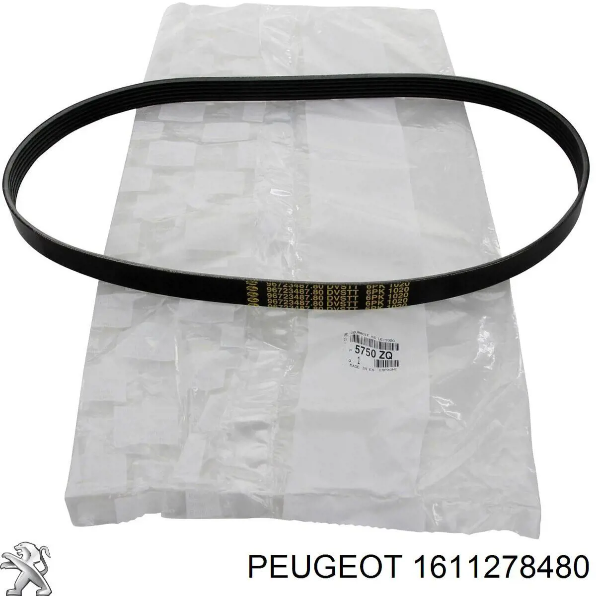 1611278480 Peugeot/Citroen Pasek napędowy mechanizmów, zestaw