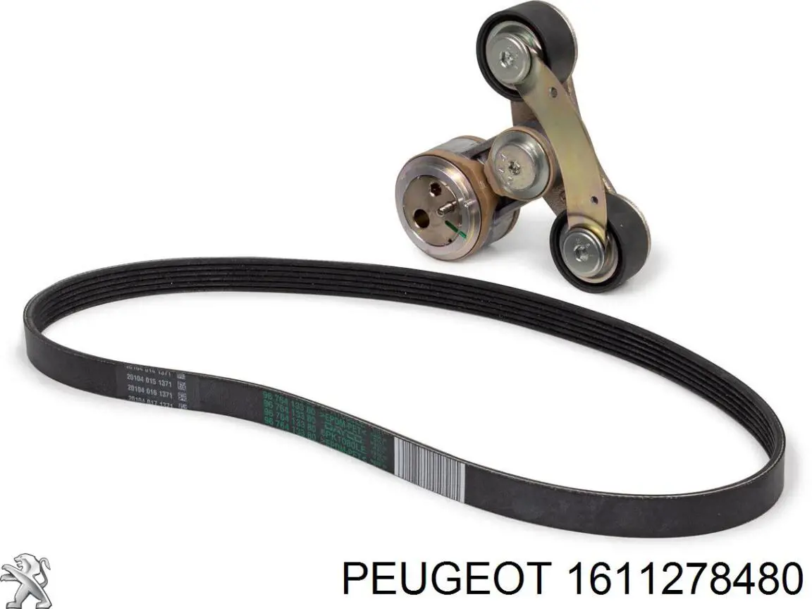 Pasek napędowy mechanizmów, zestaw Peugeot/Citroen 1611278480 cena, od 229,09 USD