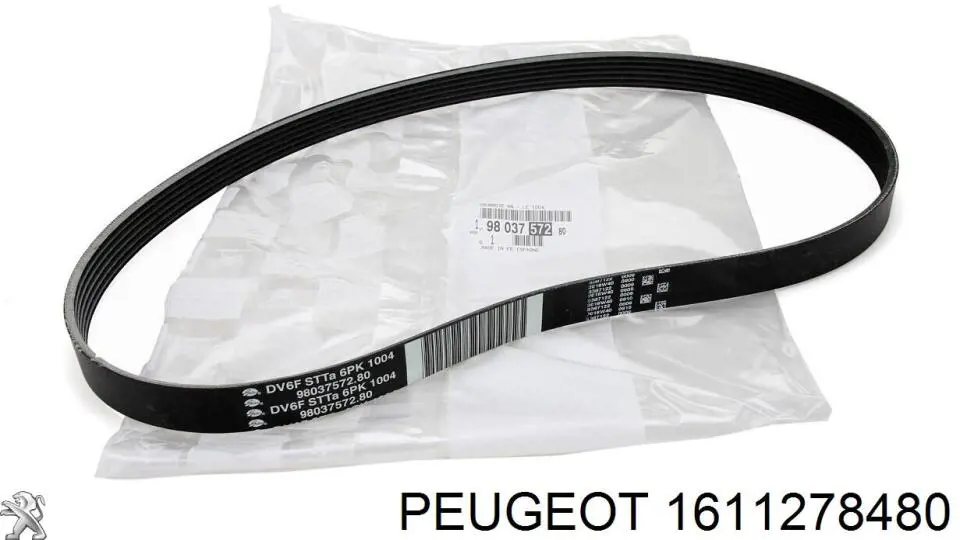Pasek napędowy mechanizmów, zestaw 1611278480 Peugeot/Citroen