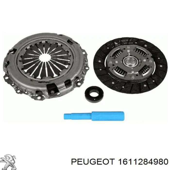 Do koszyka 1611284980 Peugeot/Citroen Zestaw sprzęgła (3 części)