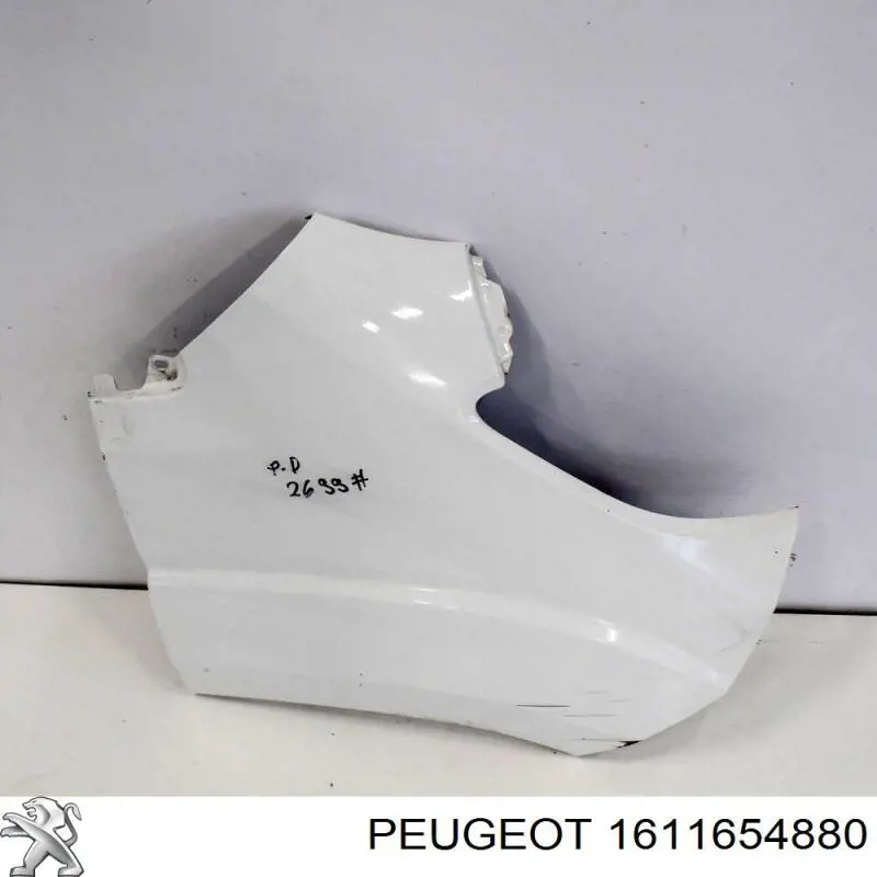 Błotnik przedni prawy Peugeot/Citroen 1611654880 cena, od 114,85 USD