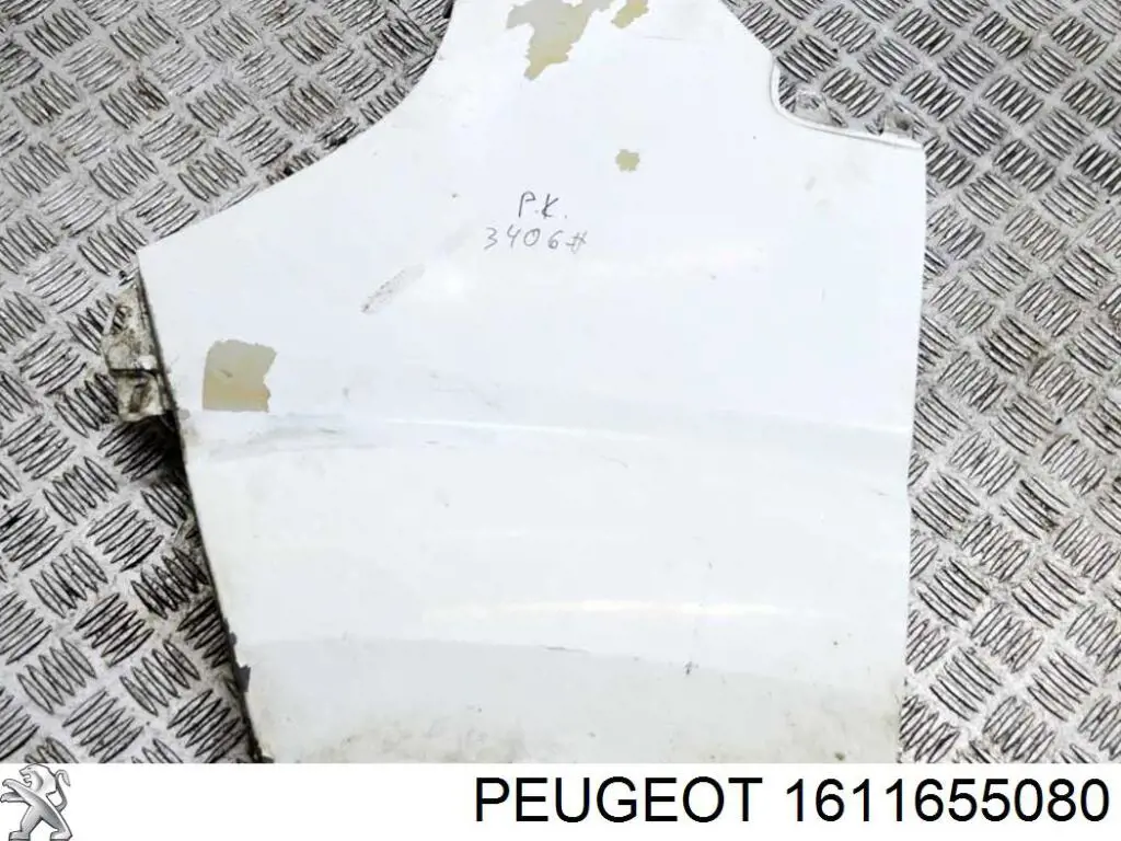Do koszyka 1611655080 Peugeot/Citroen Błotnik przedni lewy
