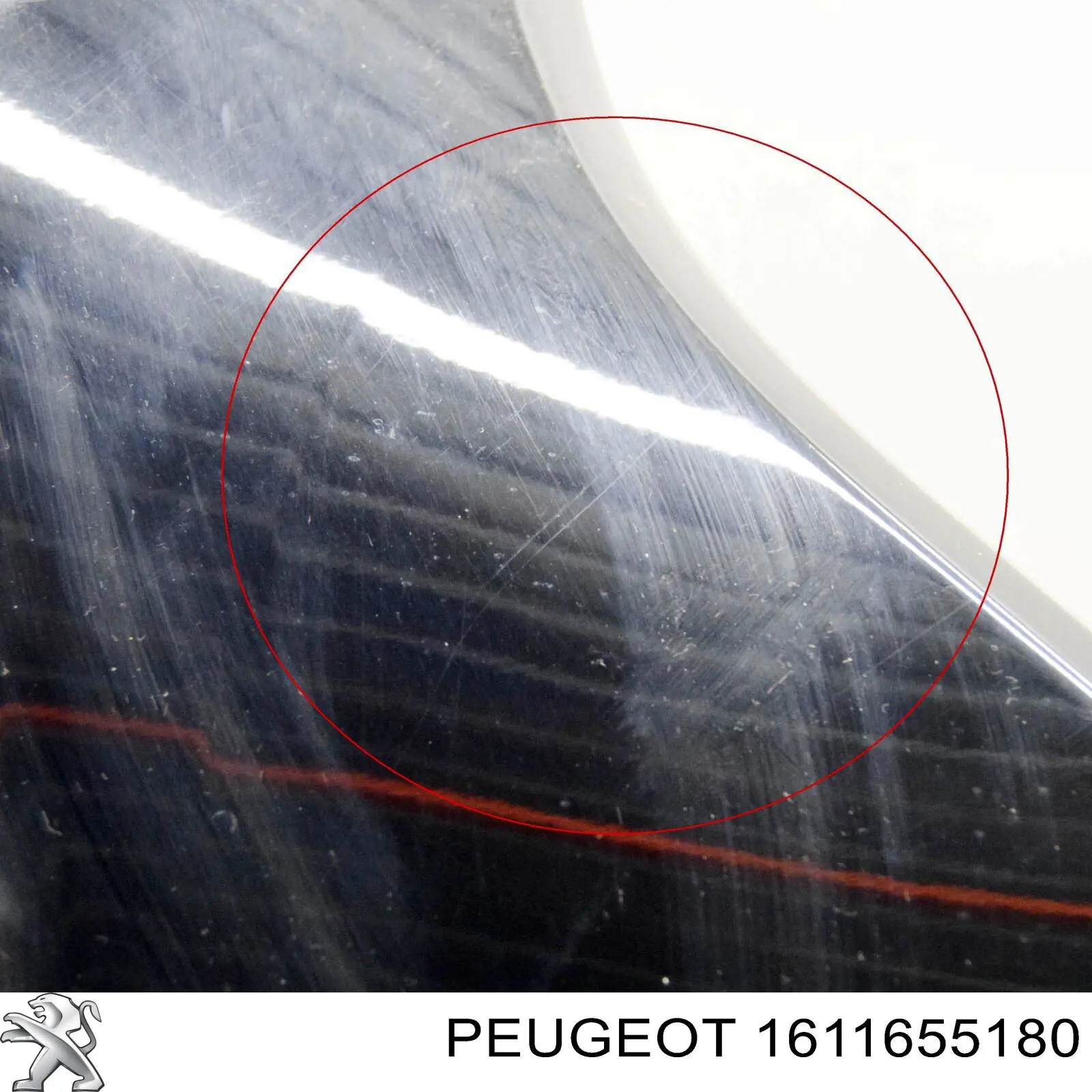 Błotnik przedni lewy 1611655180 Peugeot/Citroen