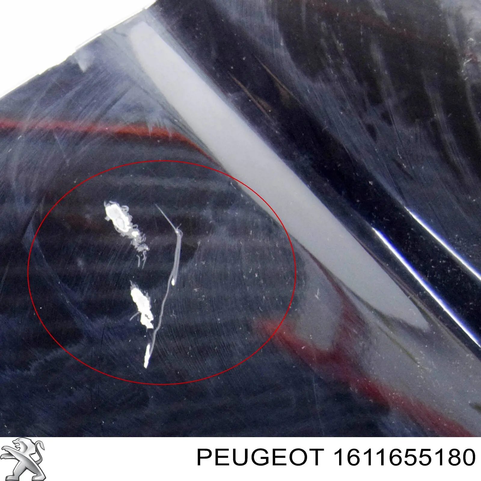 Błotnik przedni lewy Peugeot/Citroen 1611655180