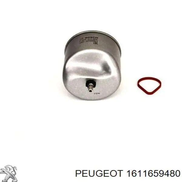 1611659480 Peugeot/Citroen Filtr paliwa