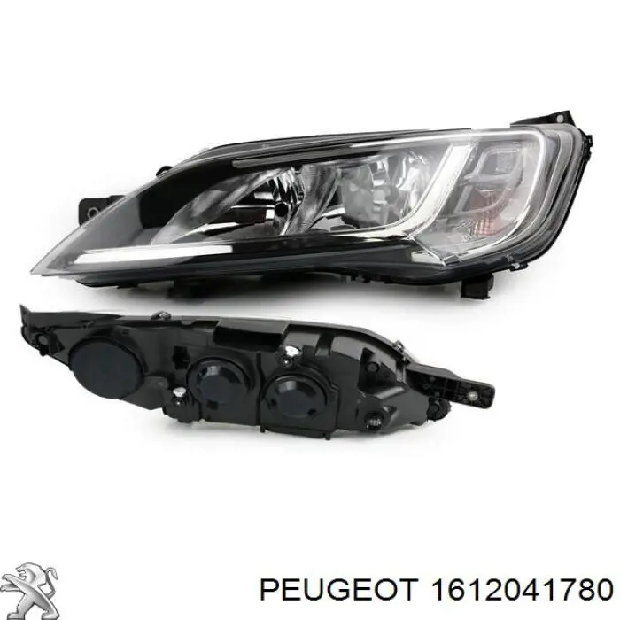 Reflektor lewy 1682748580 Peugeot/Citroen