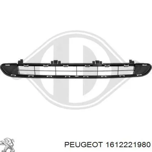1612221980 Peugeot/Citroen Zderzak przedni