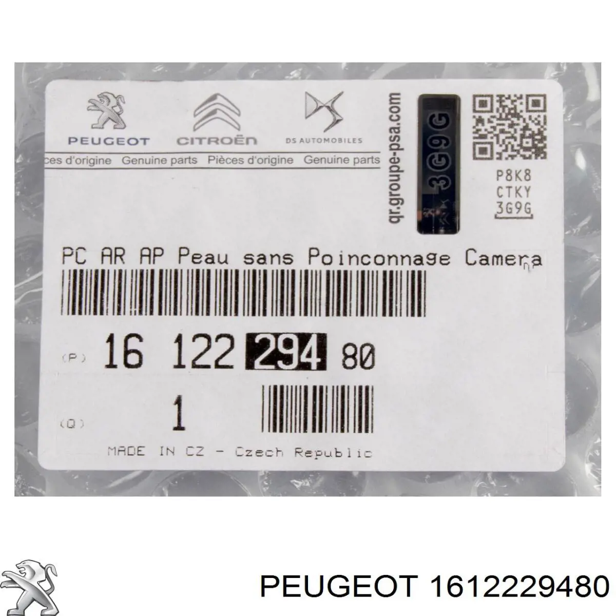 Do koszyka 1612229480 Peugeot/Citroen Zderzak tylny