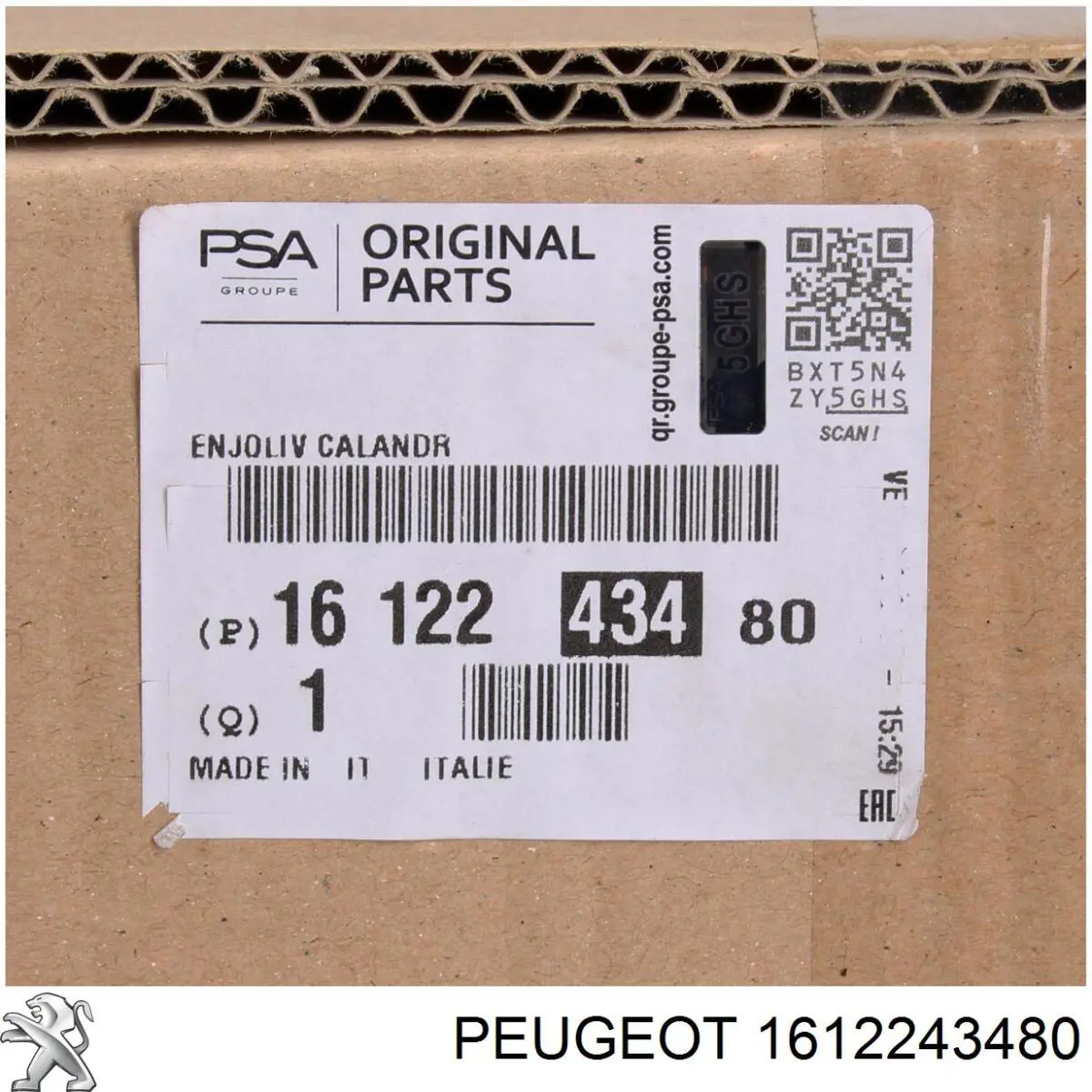 Listwa ochronna atrapy chłodnicy Peugeot/Citroen 1612243480 cena, od 47,85 USD