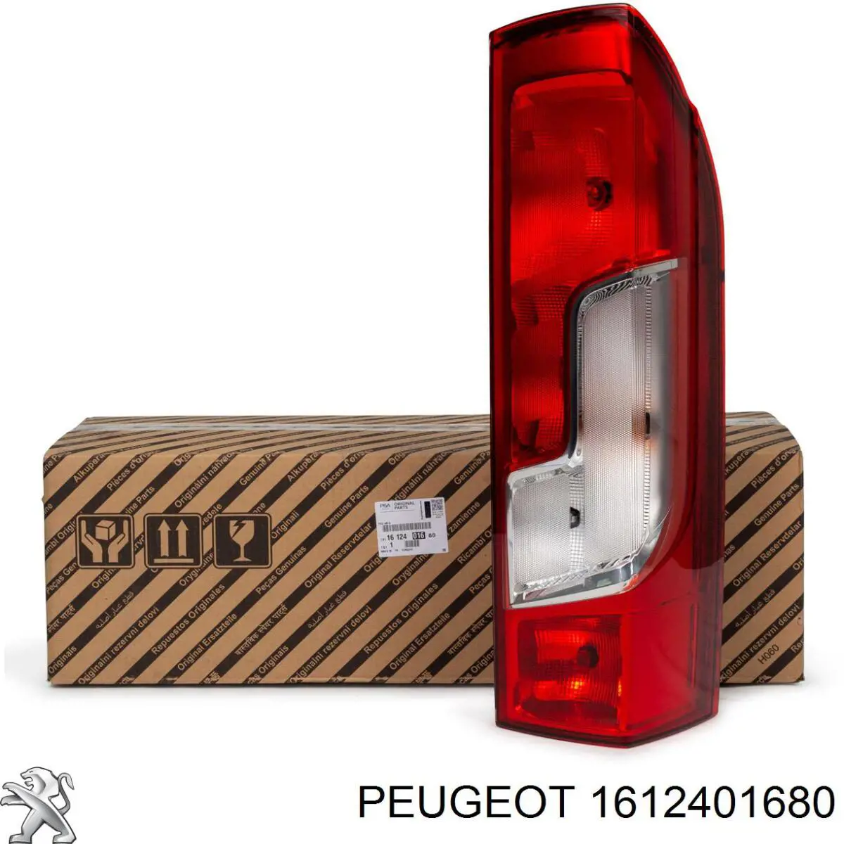 1612401680 Peugeot/Citroen Lampa zespolona tylna prawa
