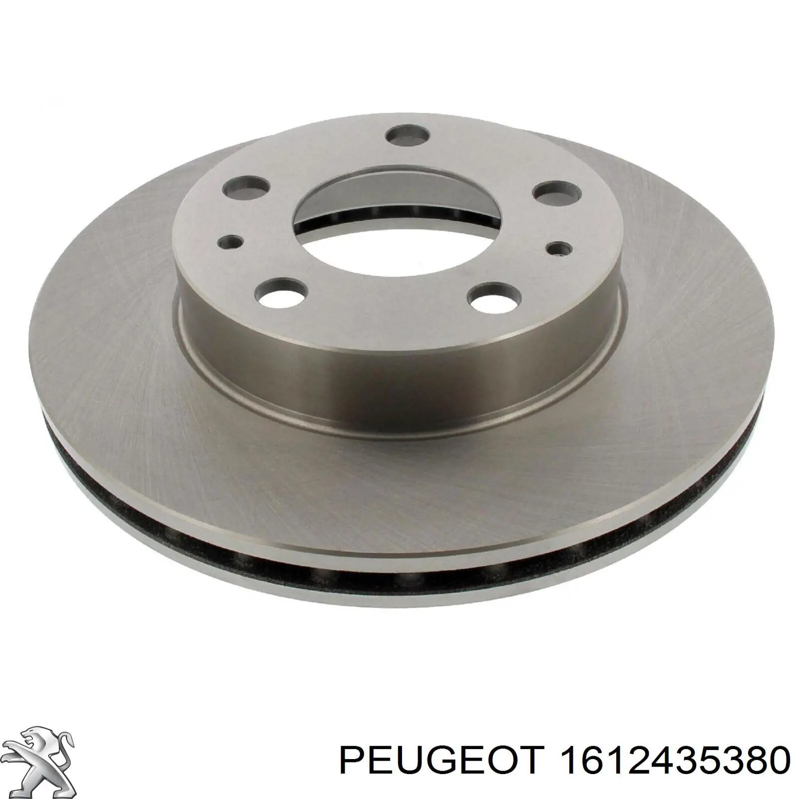 Do koszyka 1612435380 Peugeot/Citroen Tarcza hamulcowa przednia