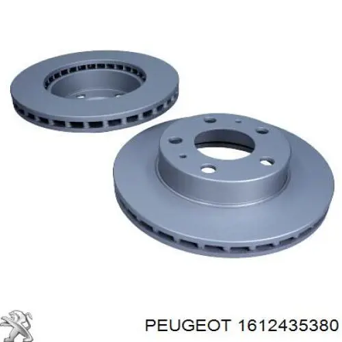 Tarcza hamulcowa przednia Peugeot/Citroen 1612435380 cena, od 74,91 USD