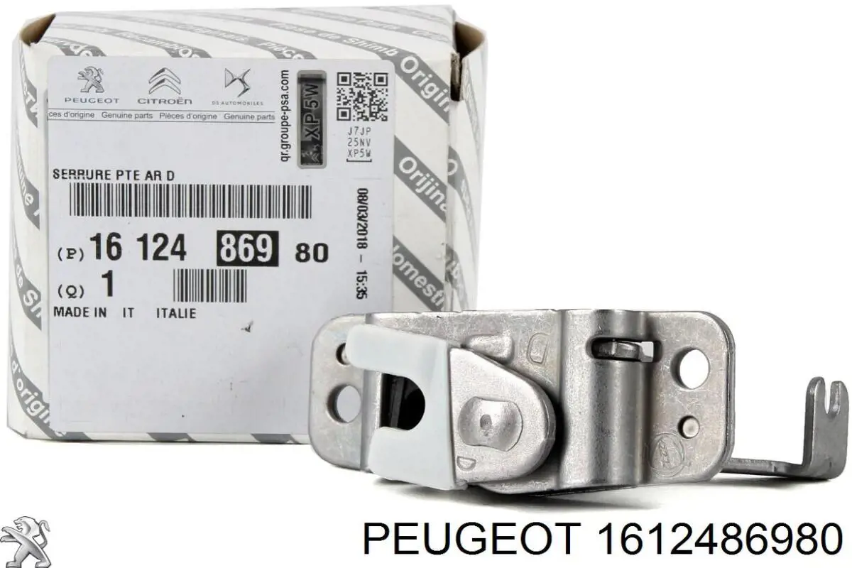 Do koszyka 1612486980 Peugeot/Citroen Zamek drzwi bocznych przesuwnych