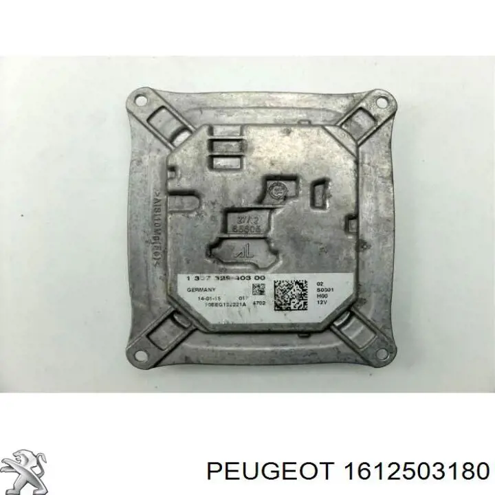 Sterownik świateł reflektorów Peugeot/Citroen 1612503180 cena, od 163,45 USD