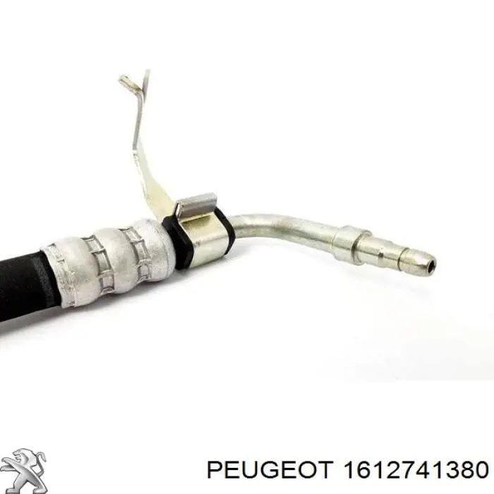 1612741380 Peugeot/Citroen Przewód hydraulicznego układu wspomagania wysokiego ciśnienia, od pompy do maglownicy (mechanizmu)