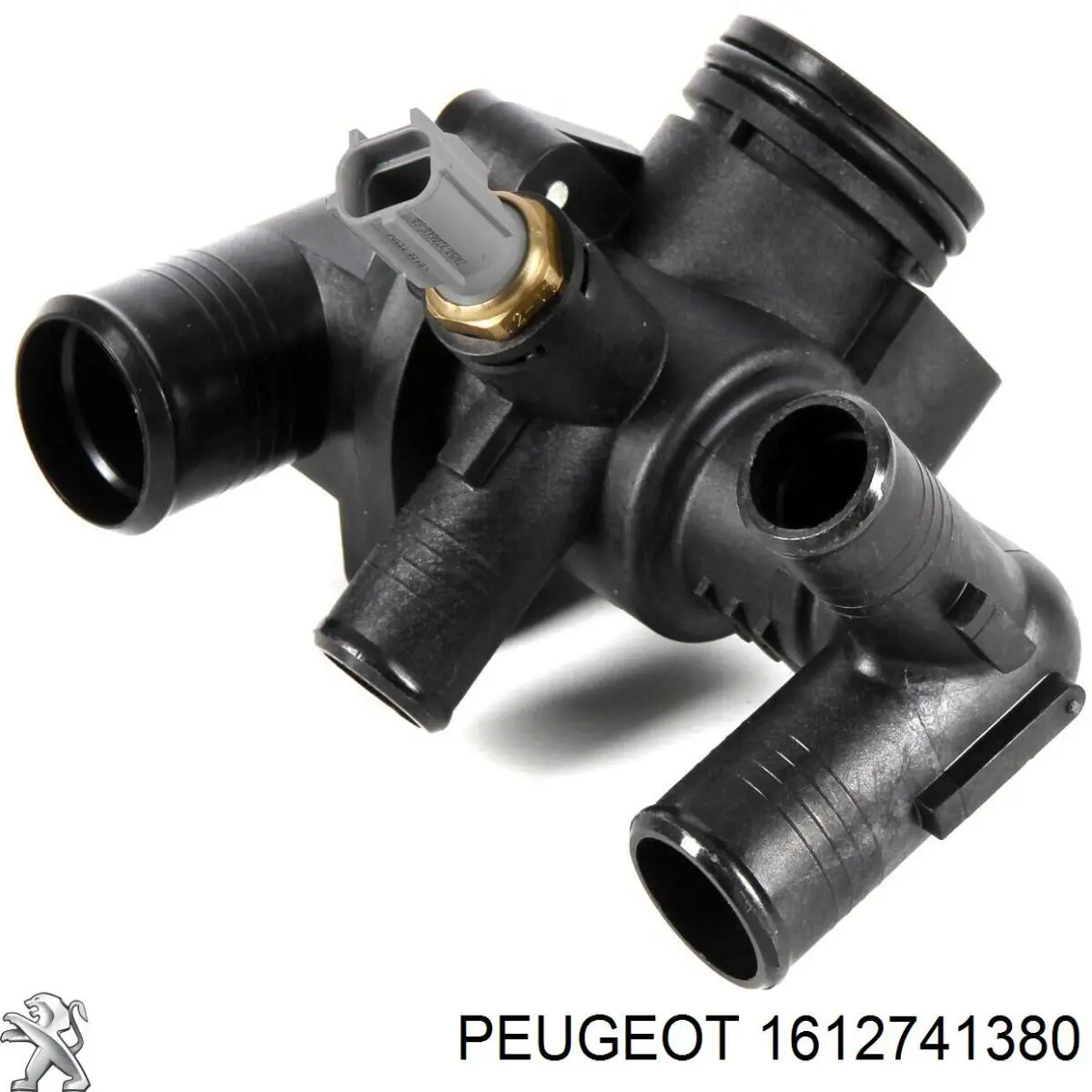 Przewód hydraulicznego układu wspomagania wysokiego ciśnienia, od pompy do maglownicy (mechanizmu) 1612741380 Peugeot/Citroen